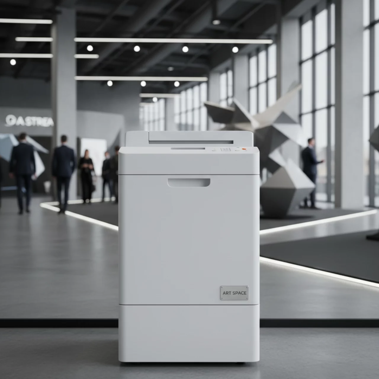 Аренда Шредер уничтожитель HSM Shredstar X5 4,5х30 мм белый в Omega Sirius — ART SPACE