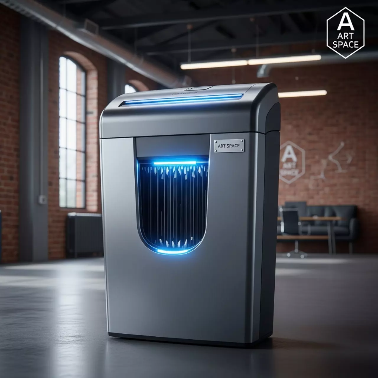 Аренда Шредер уничтожитель ProfiOffice Alligator 605 CC AF 2х15 мм в лофте «Студия 21» — ART SPACE