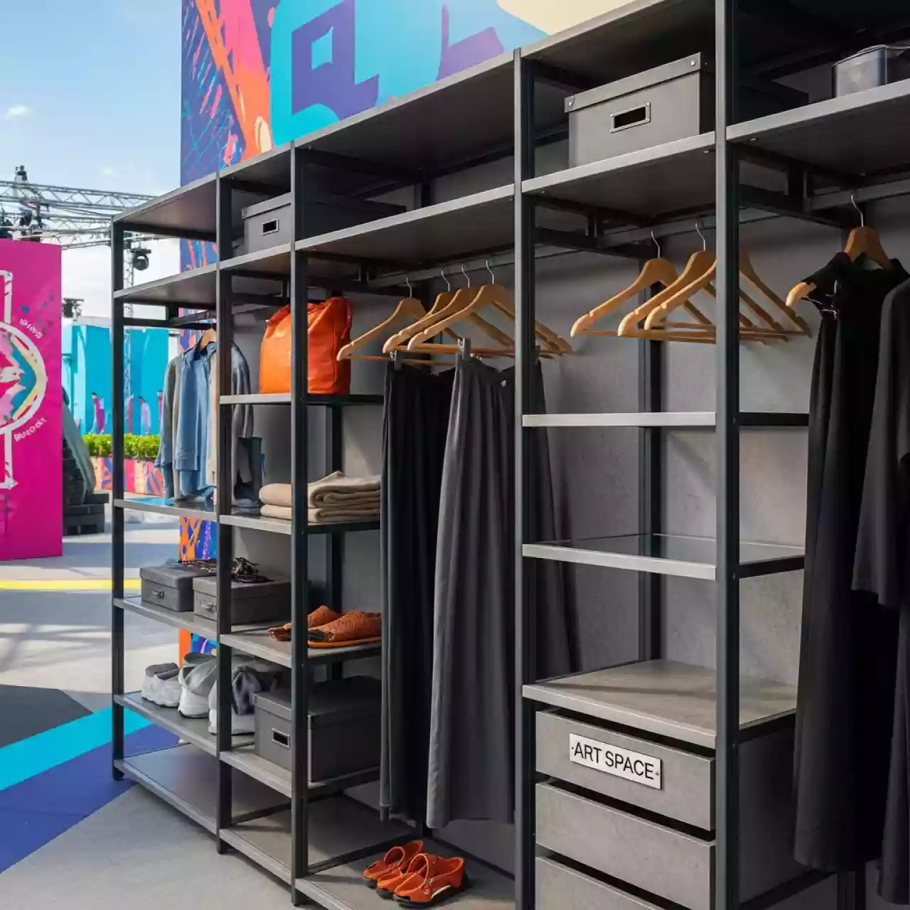 Аренда Систем гардеробных в пляжном комплексе VinoGrad — ART SPACE