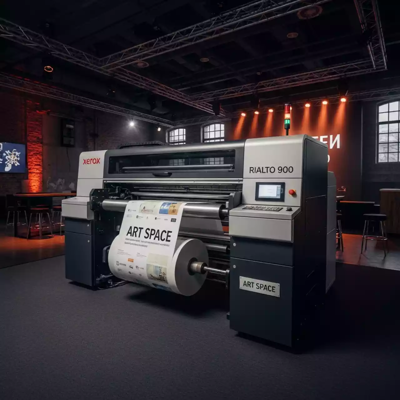 Аренда Система печати на рулонной бумаге Xerox Rialto 900 Inkjet Press в санатории «Русь» — ART SPACE