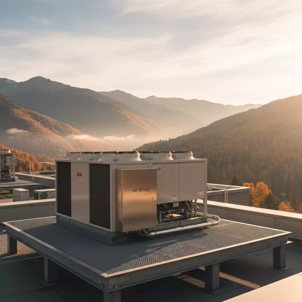 Аренда Система руфтоп CIAT SPACE в ледовом дворце «Роза Хутор» — ART SPACE