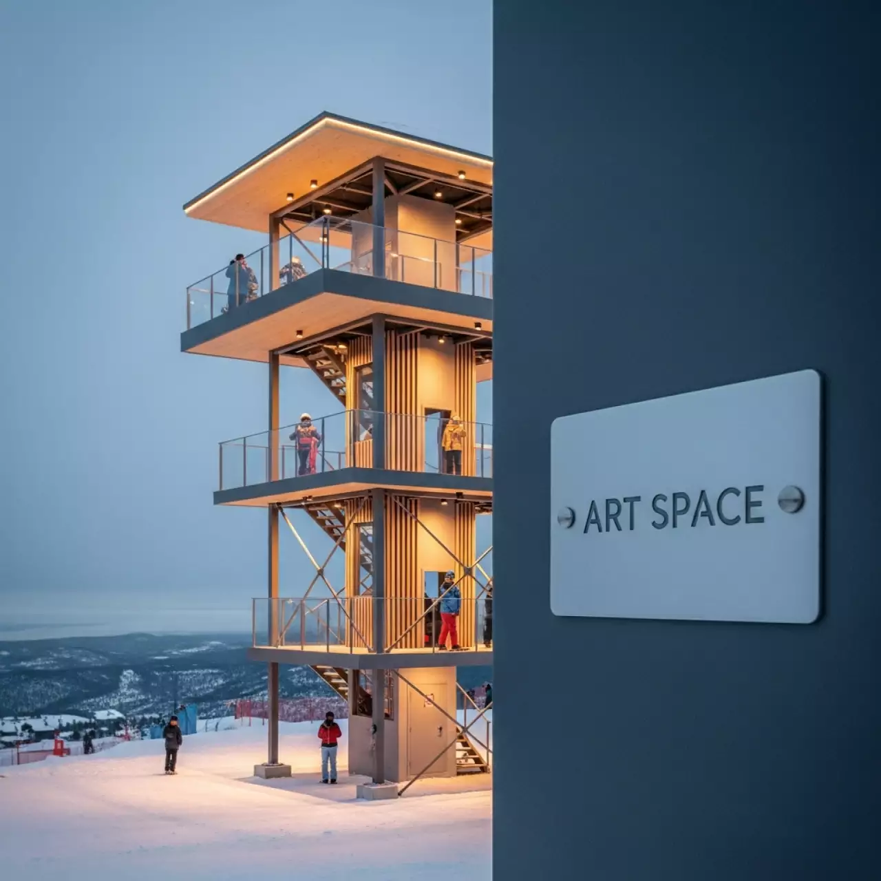 Аренда Скалодром смотровая башня в ОКЦ «Галактика» — ART SPACE