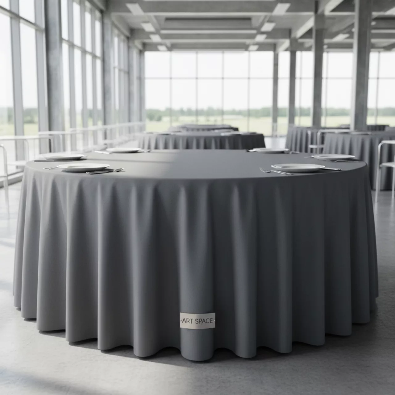 Аренда Скатерть круглая диаметр 2,9 м в Gamma Sirius — ART SPACE