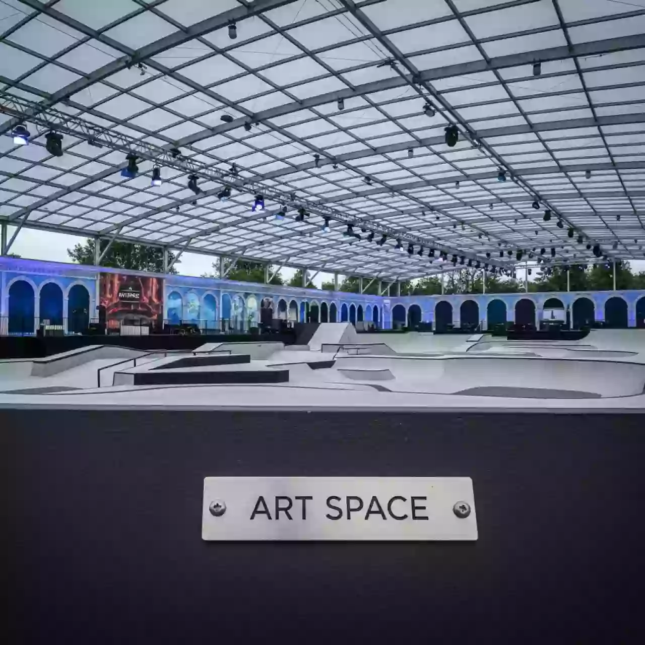 Аренда Скейтпарк ВДНХ с трибунами в Bridge Resort — ART SPACE