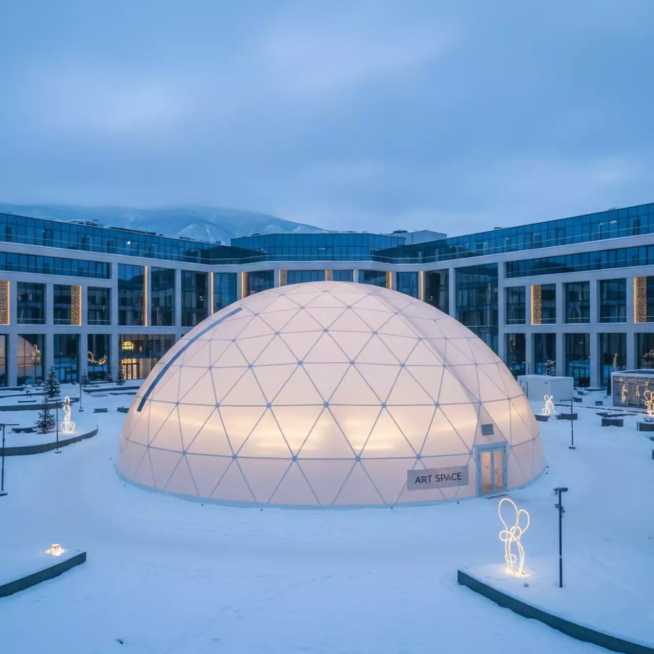 Аренда Сооружения воздухоопорные в Pullman Sochi Centre — ART SPACE