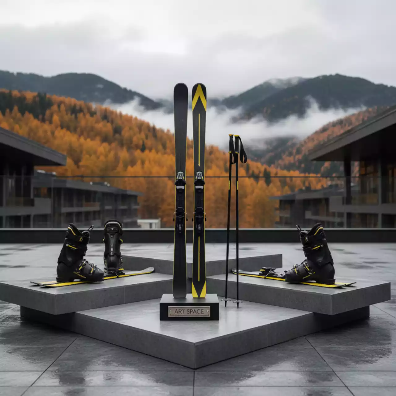 Аренда Соревнования Роснефть на курорте «Газпром» (Альпика) — ART SPACE