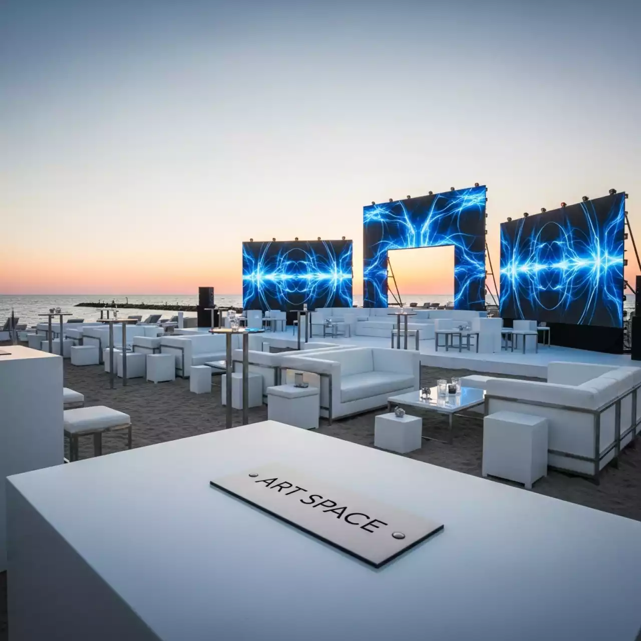 Аренда Составление программы на пляже «Мандарин» — ART SPACE