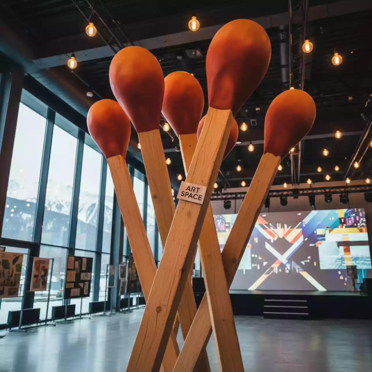 Аренда Спички гигантские Sochi Marriott Krasnaya Polyana — ART SPACE