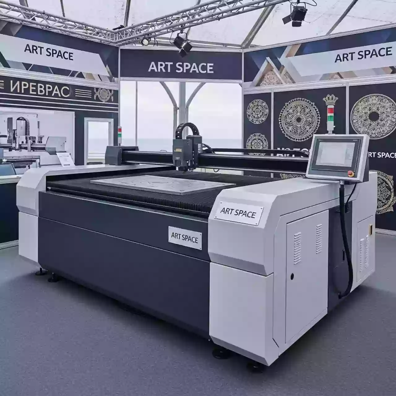 Аренда Станок для лазерной резки листового металла Linzlaser MFSC 3015 2000W на пляже «Маяк» — ART SPACE