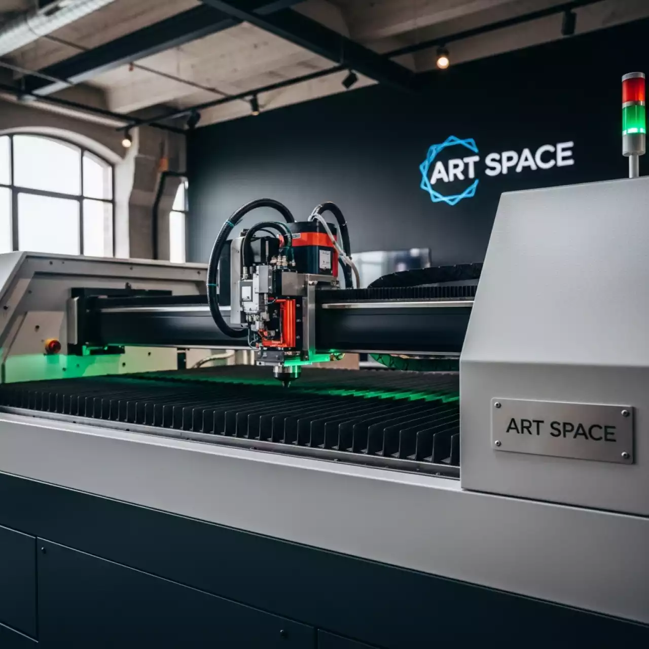 Аренда Станок для лазерной резки листового металла Linzlaser MFSC 6020 20000 W в ресторане «D.O.M» — ART SPACE