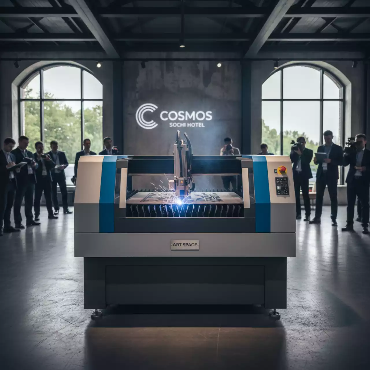 Аренда Станок лазерный B Power A12025 6000WB в Cosmos Sochi Hotel — ART SPACE