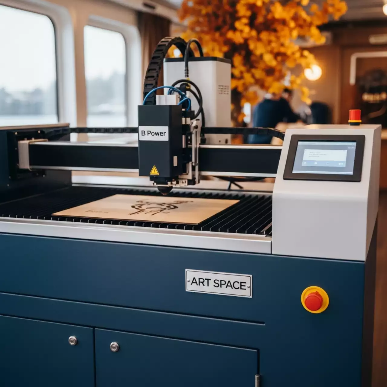 Аренда Станок лазерный B Power A6020 12000WB на теплоходе «Дагомыс» — ART SPACE