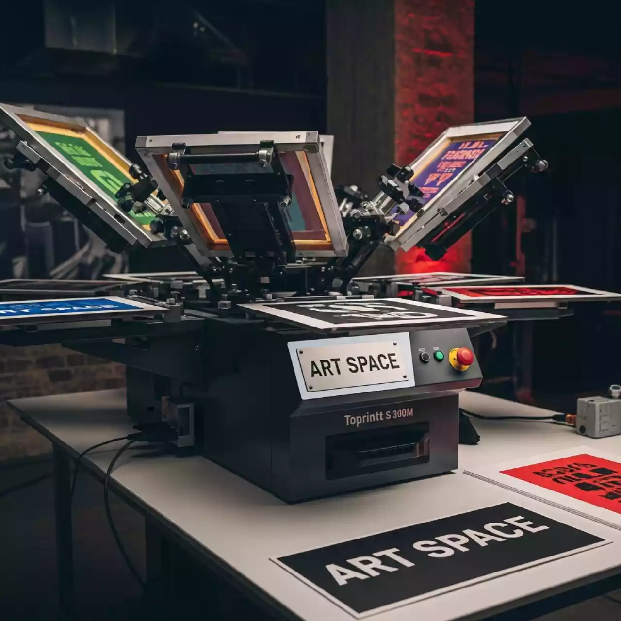 Аренда Станок трафаретный Toprintt S 300M в Зимнем театре — ART SPACE