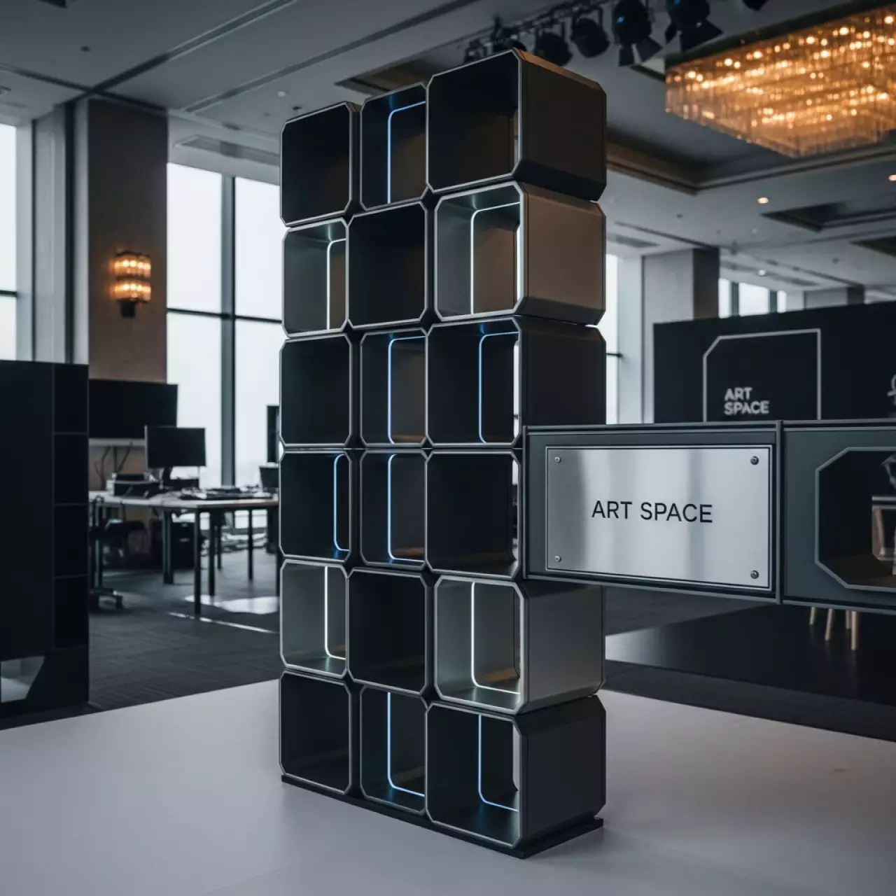 Аренда Стеллаж 25 ячеек в отеле Hyatt Regency Sochi — ART SPACE