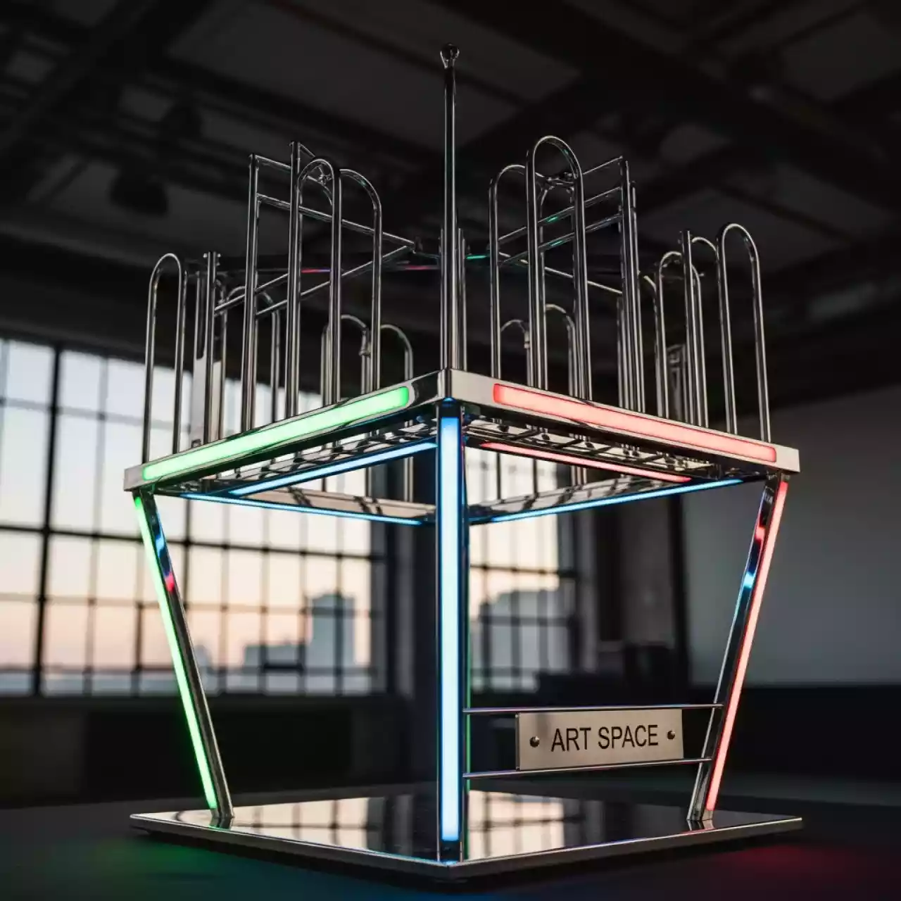 Аренда Стеллаж для тарелок в лофте «Студия 21» — ART SPACE