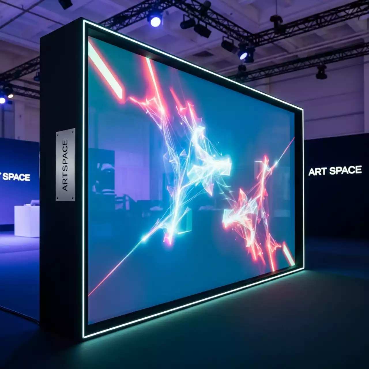 Аренда Стена голографическая 2х2 на территории Морпорта Сочи — ART SPACE