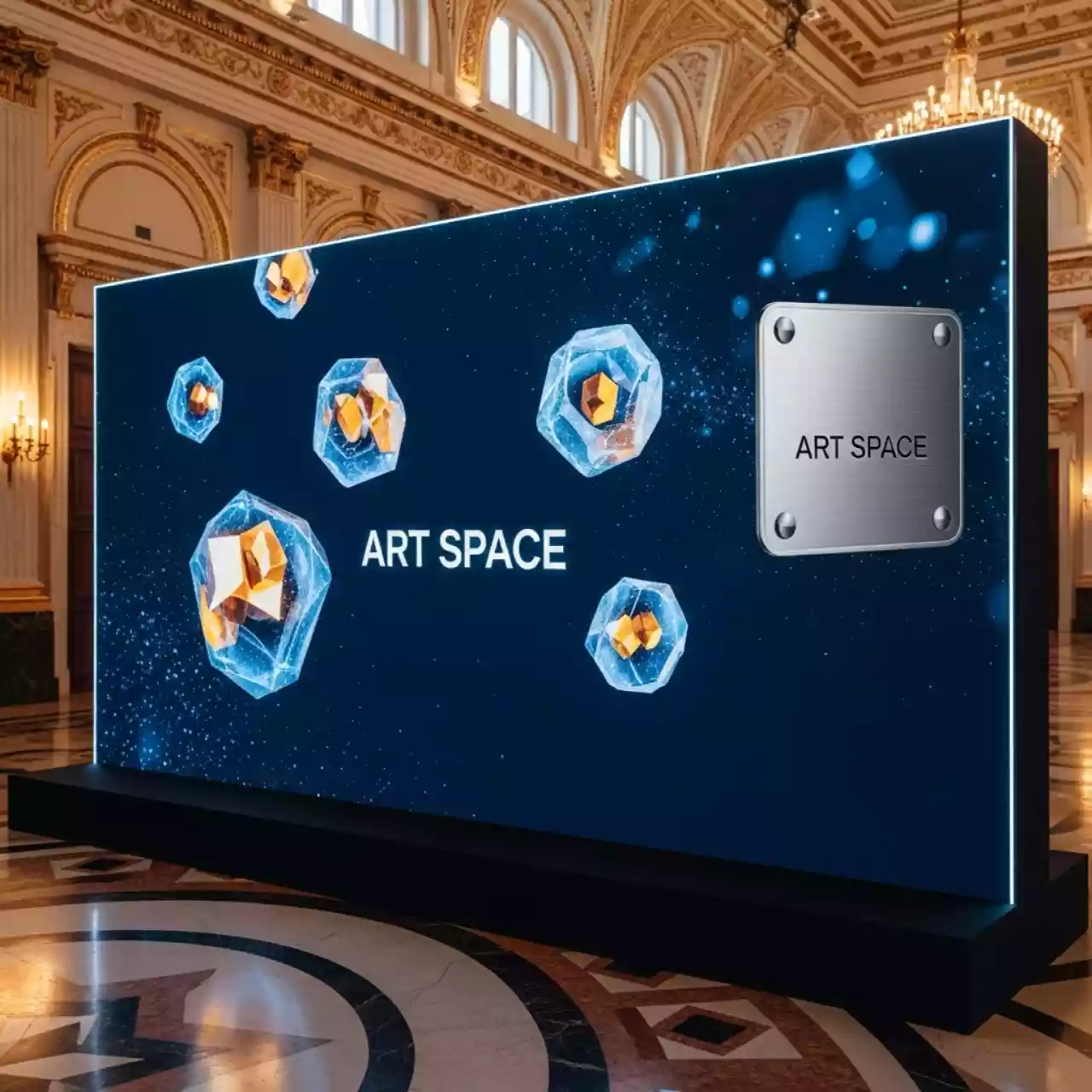 Аренда Стена голографическая 3х1 в Panorama by Mercure — ART SPACE