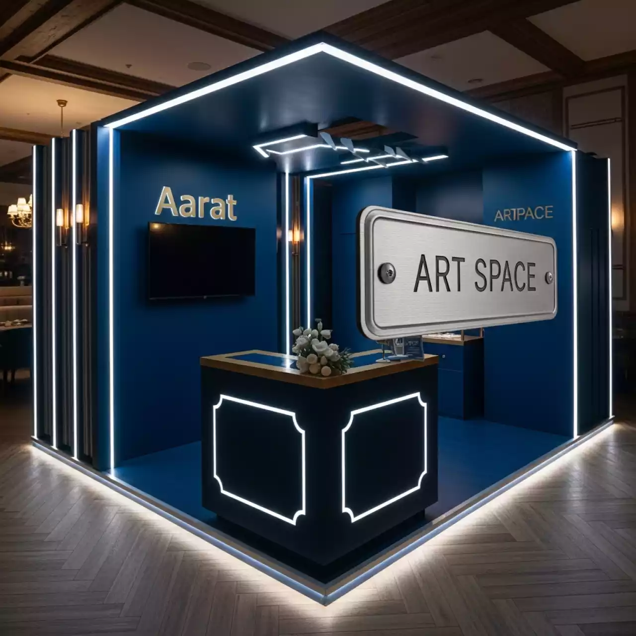 Аренда Стенд Арарат в ресторане «Сыроварня» — ART SPACE