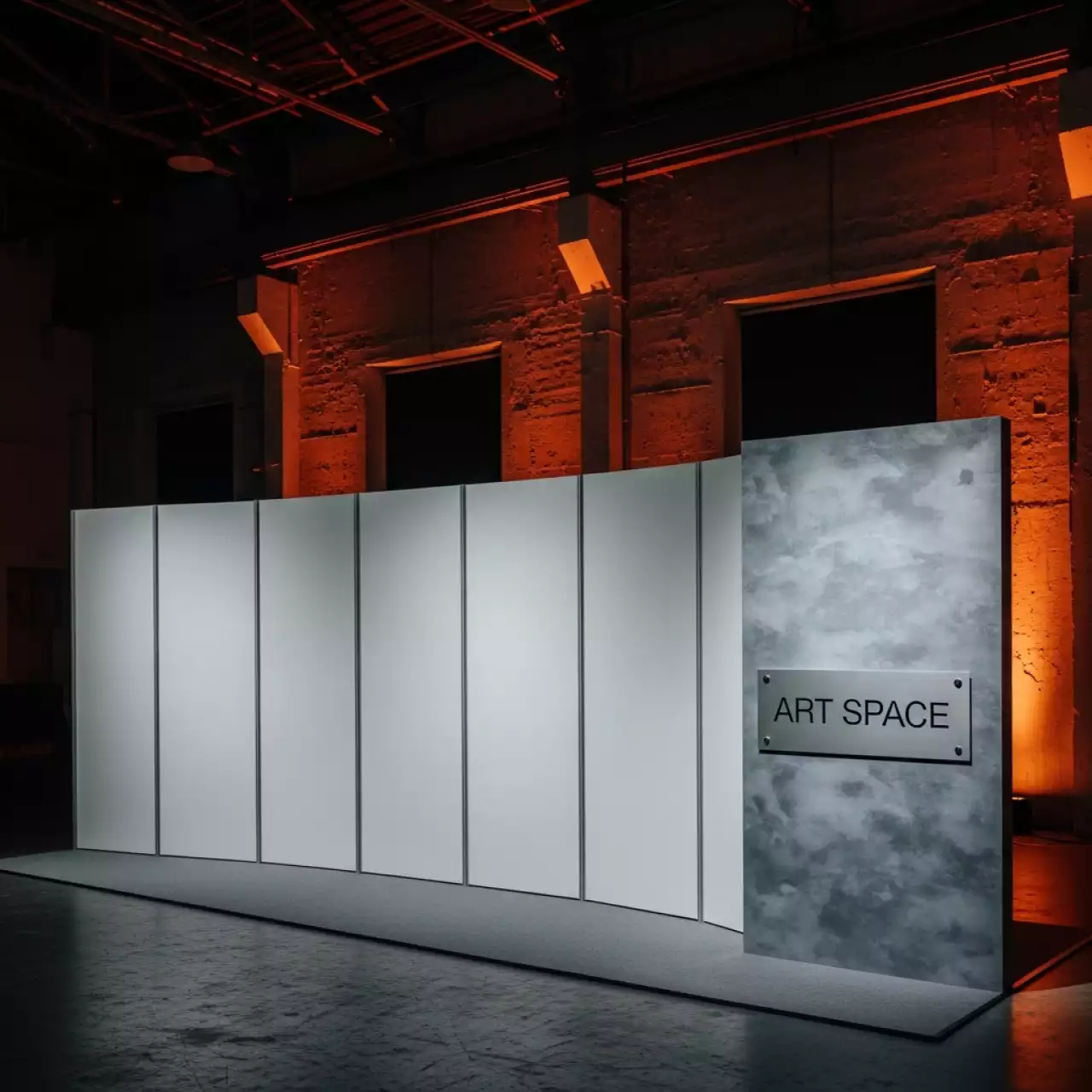 Аренда Стенд Isoframe Wave 8 модулей Maxi в ОКЦ «Галактика» — ART SPACE