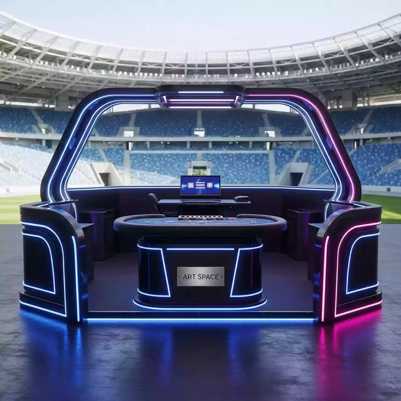 Аренда Стенд казино на арене «Фишт» — ART SPACE