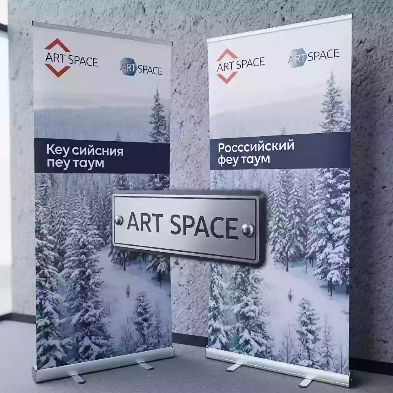 Аренда Стенд ролл ап тканевый двусторонняя печать