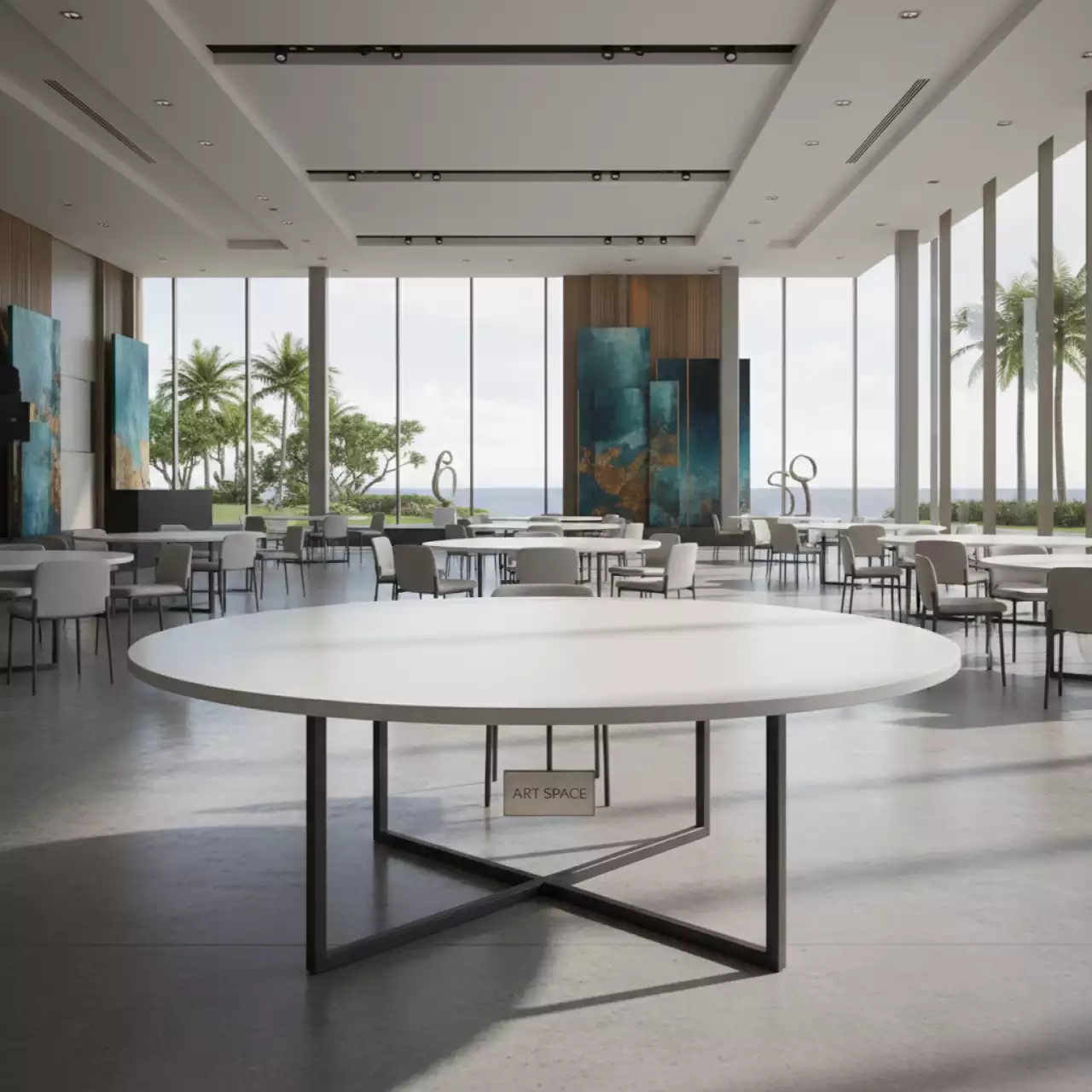 Аренда Стол Copine Round mini в Karat Resort — ART SPACE