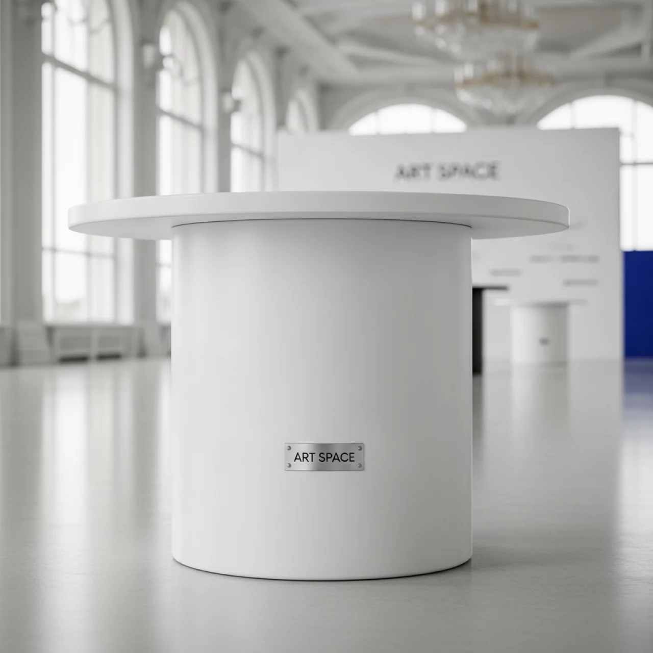 Аренда Стол пластиковый Fizzz Medium 690х850 мм в зале «Чайка» (Морпорт) — ART SPACE