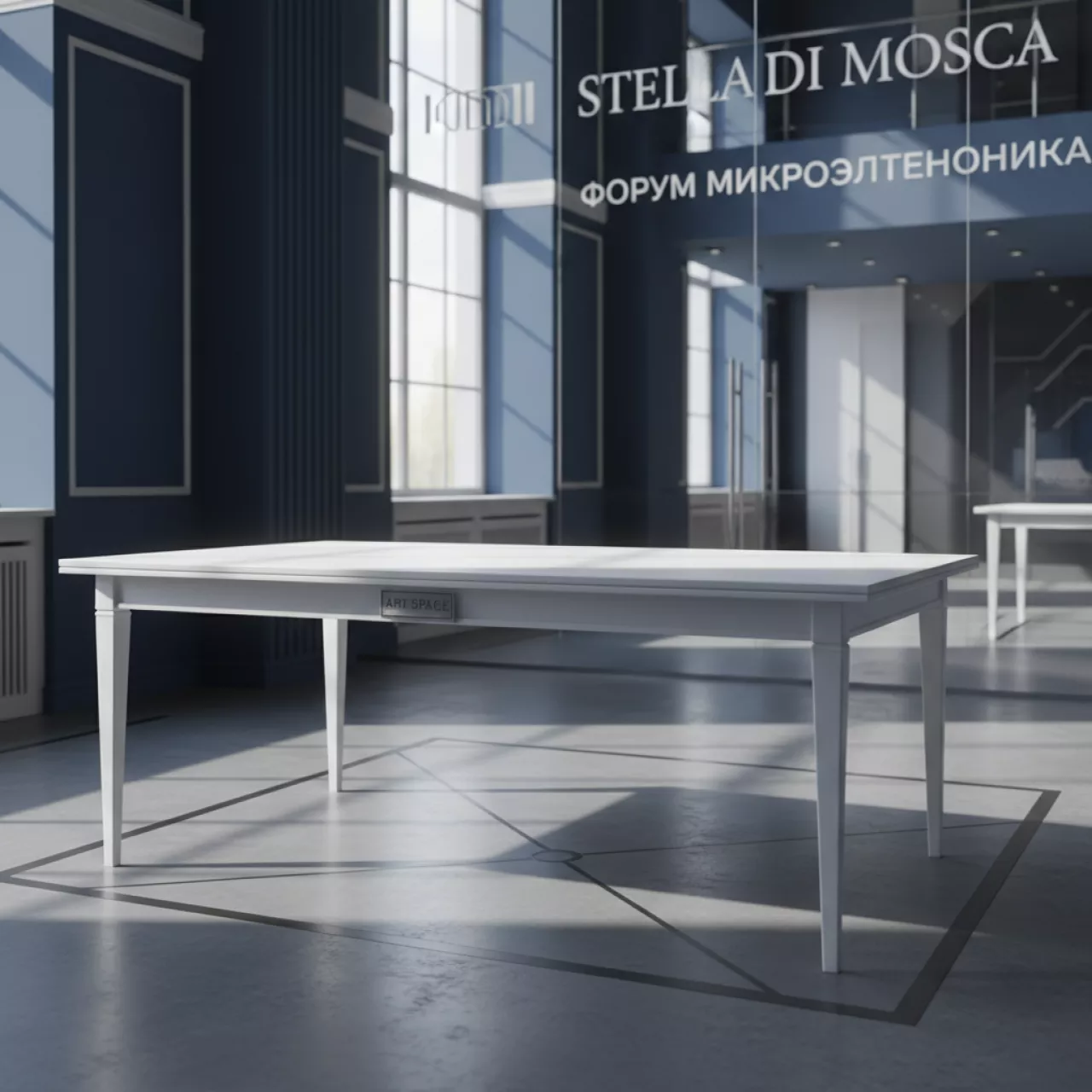 Аренда Стол раздвижной белый Аризона в Stella di Mosca