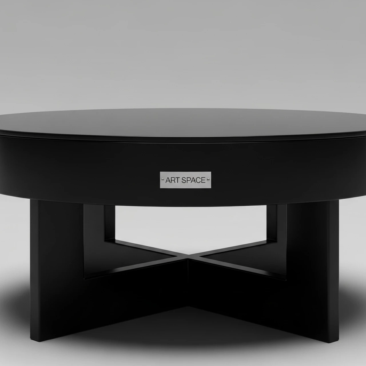 Аренда Стол журнальный CIRCLE NOIR в Stella di Mosca — ART SPACE