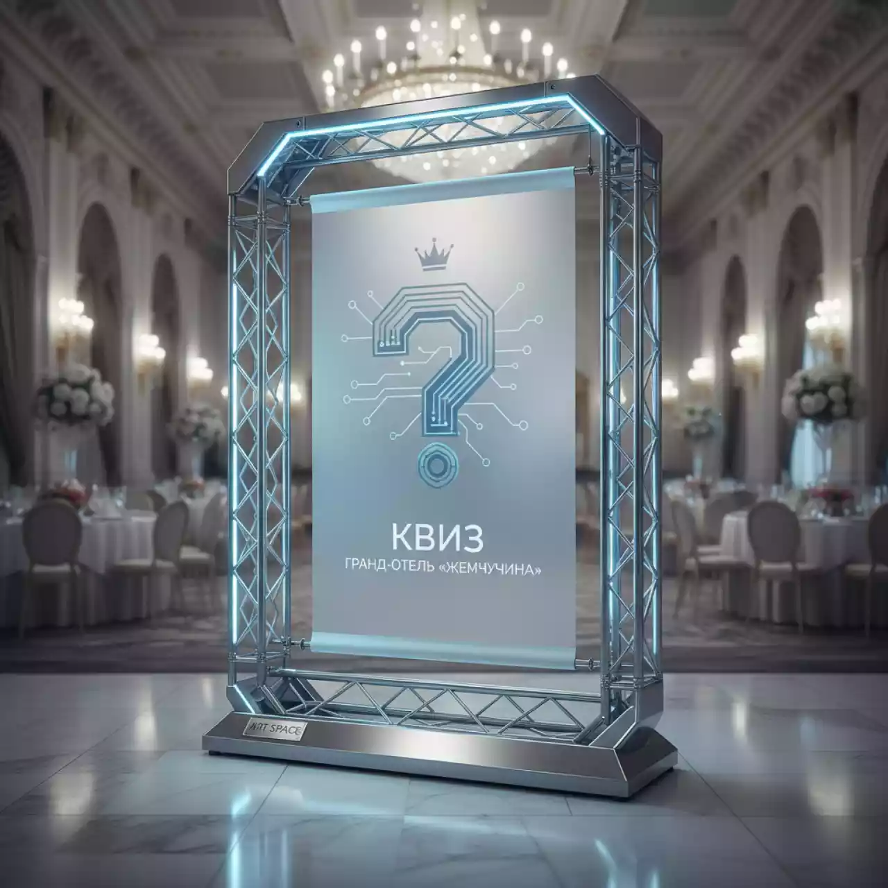 Аренда Столбик ограждения с вытяжной лентой в гранд-отеле «Жемчужина» — ART SPACE