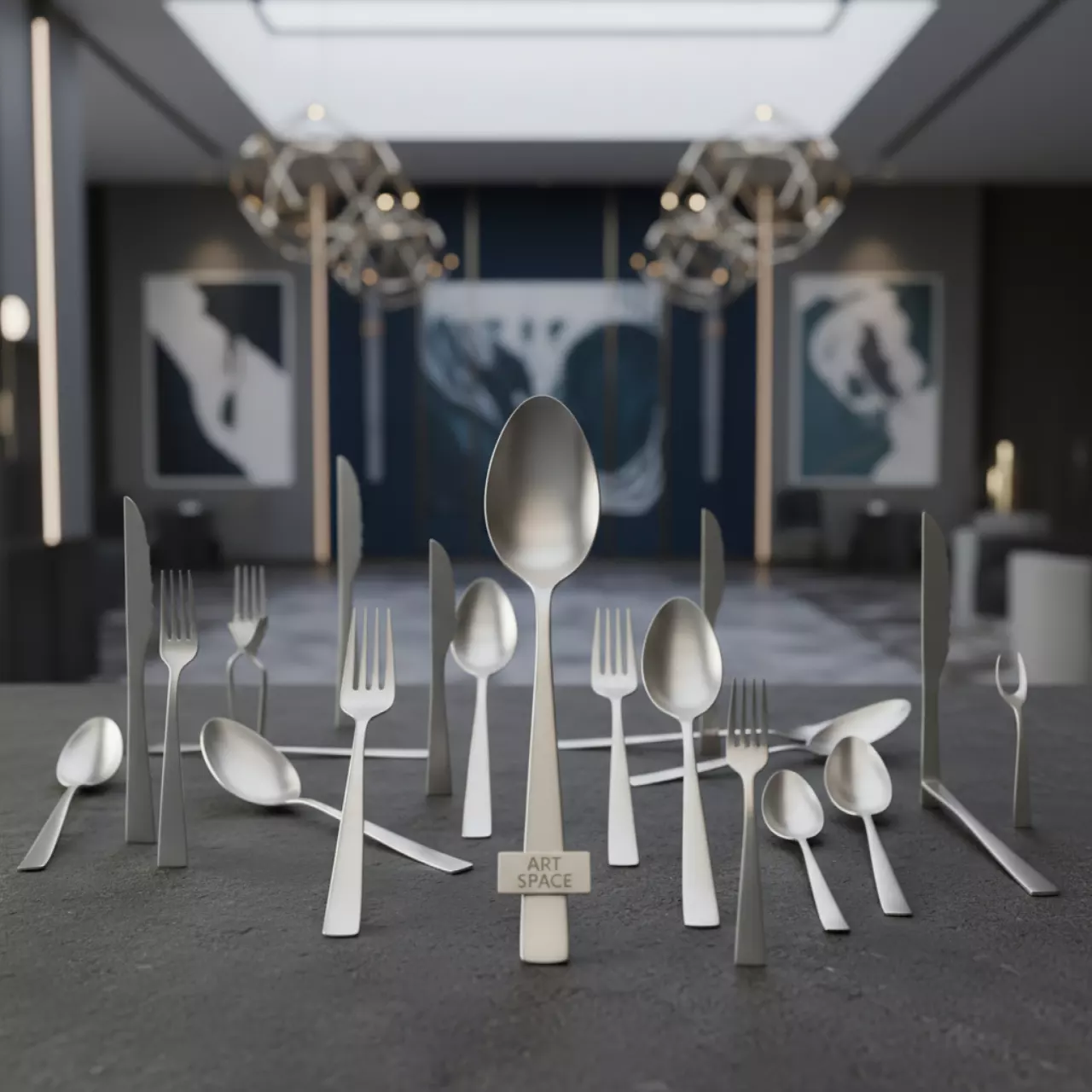 Аренда Столовые приборы и щипцы в Cosmos Sochi Hotel — ART SPACE