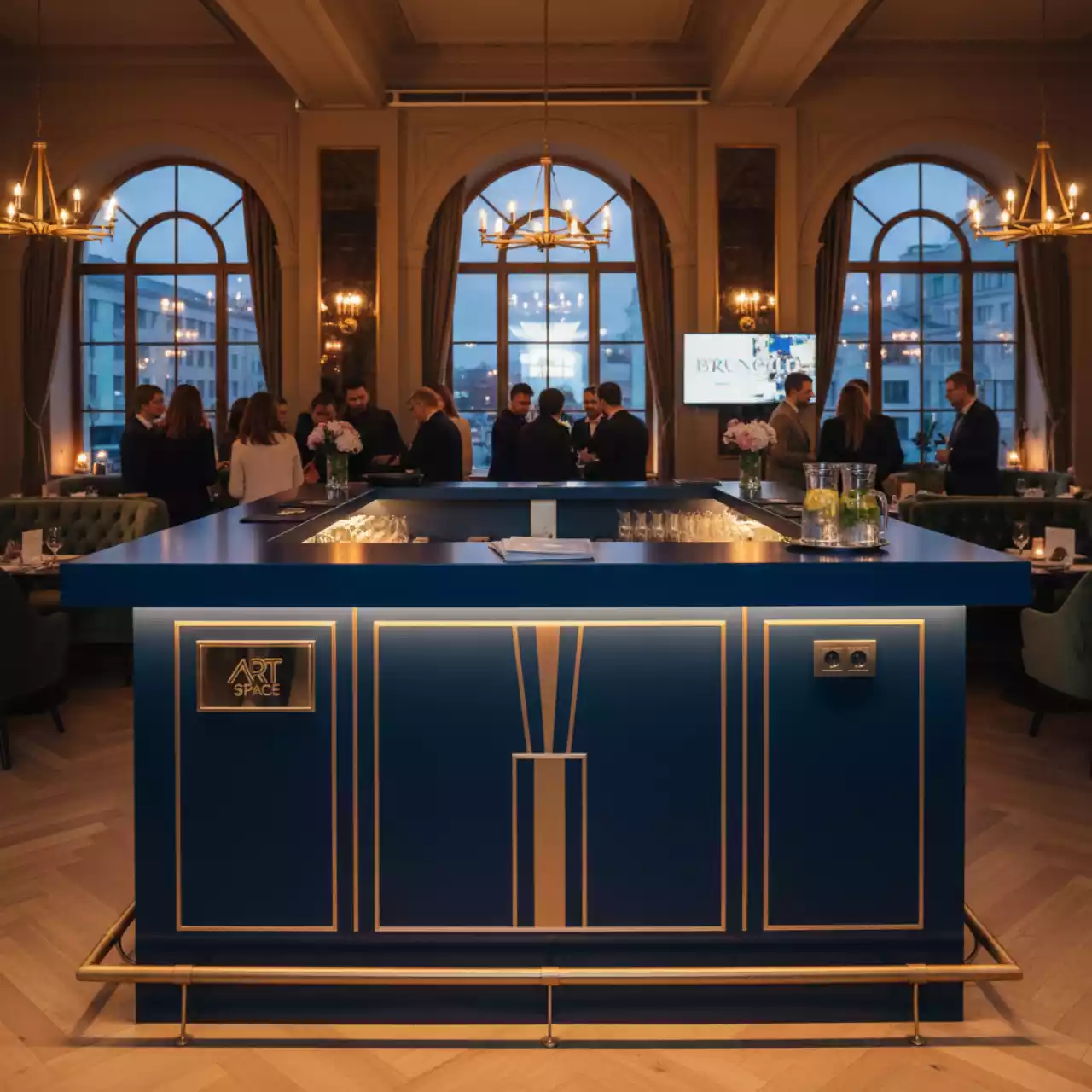 Аренда Стойка Hercules ds 800b в ресторане «Brunello» — ART SPACE