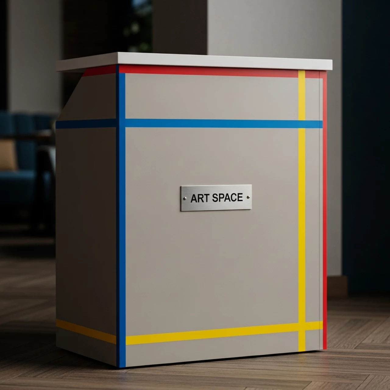 Аренда Стойка промо PC 6 в ресторане «Высота 5642» — ART SPACE