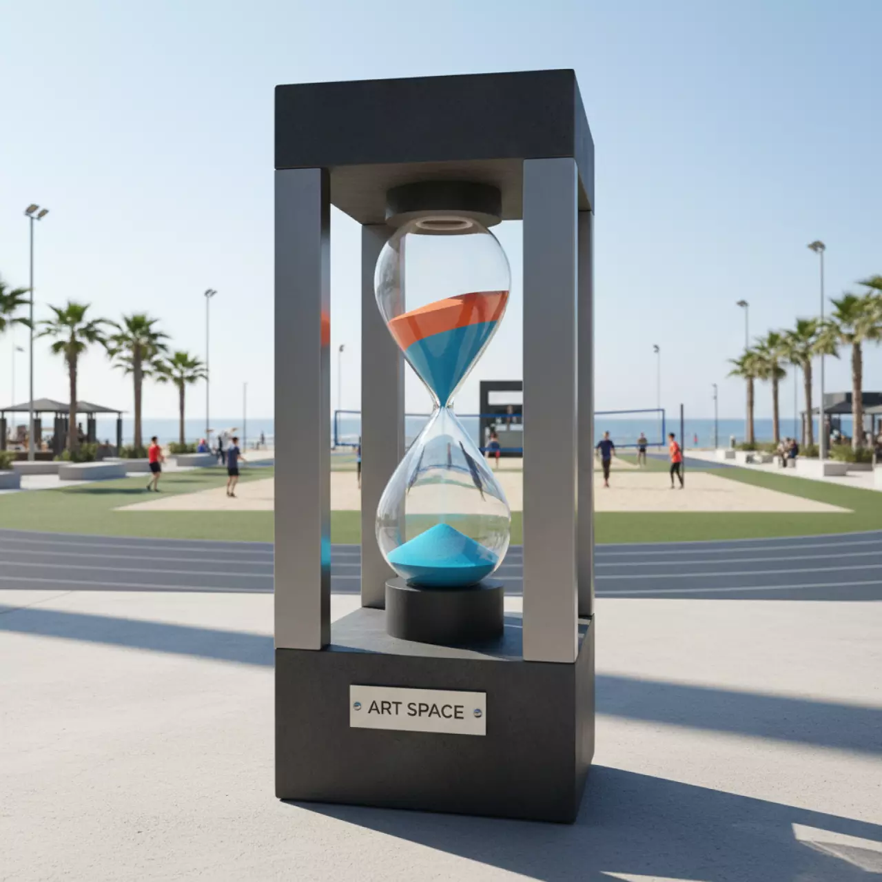 Аренда Стойка сэндгласс в пляжном комплексе VinoGrad — ART SPACE