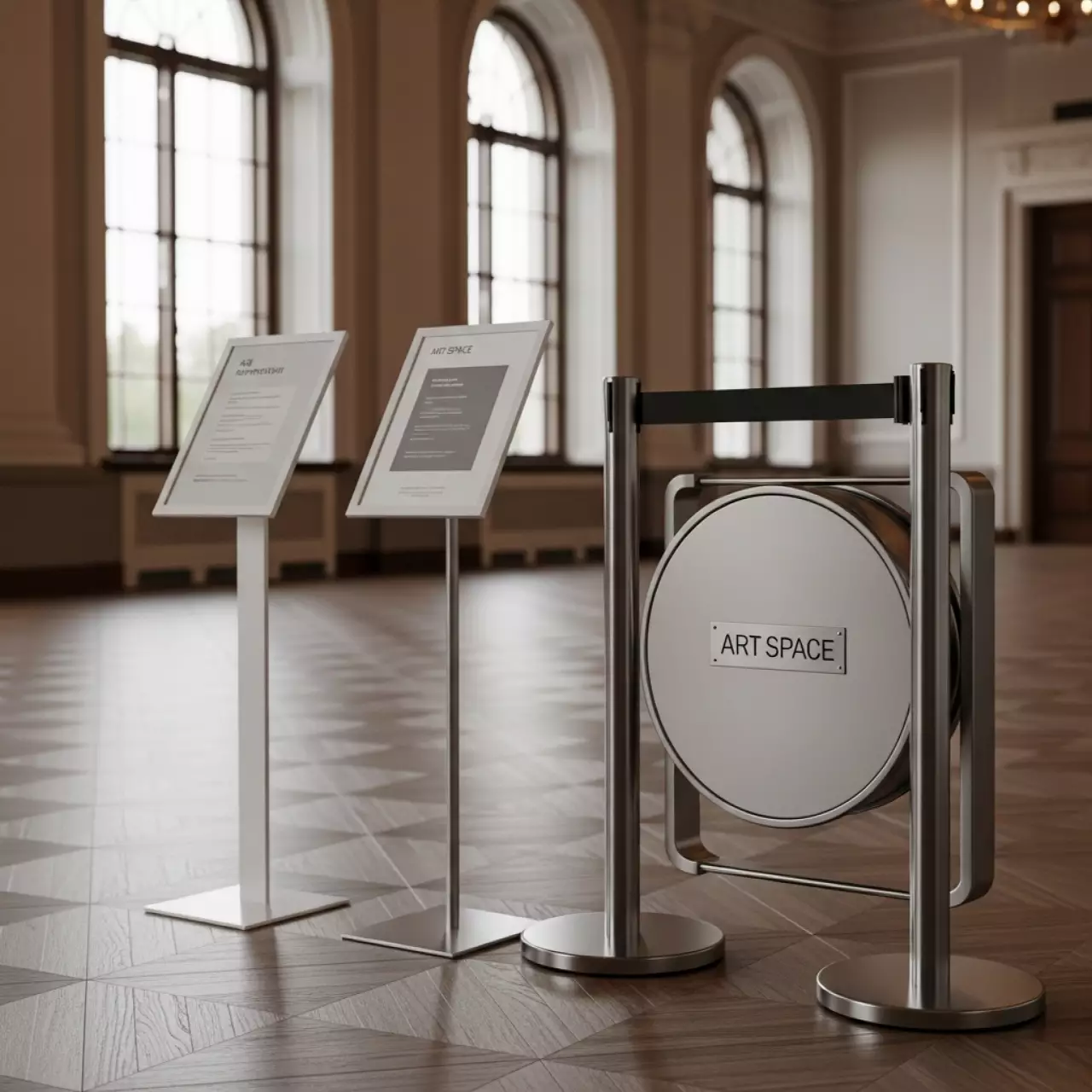 Аренда Стойка указатель А3 А4 столбики ленточные в Imeretinskiy Hotel — ART SPACE