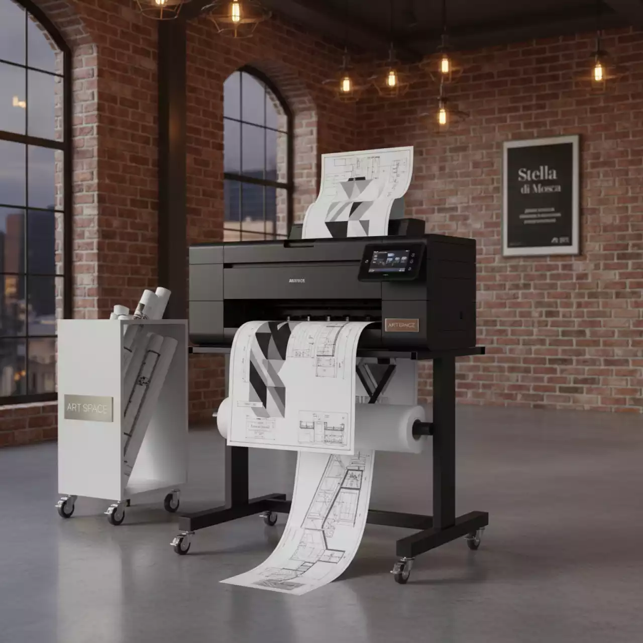 Аренда Струйный плоттер Canon imagePROGRAF TX 4100 4602C003 в Stella di Mosca — ART SPACE