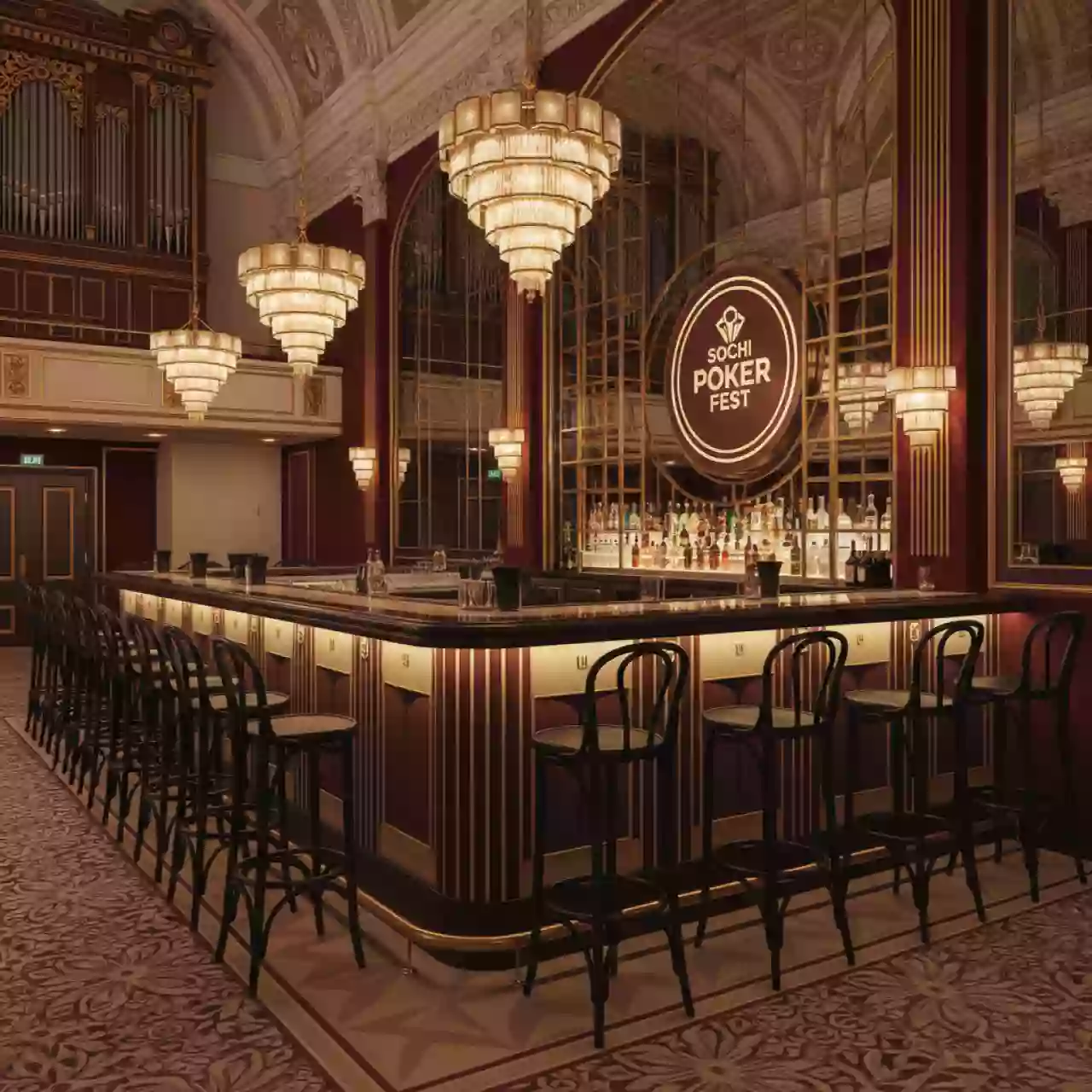 Аренда Стул барный со спинкой Tolix черный в Зале органной и камерной музыки — ART SPACE