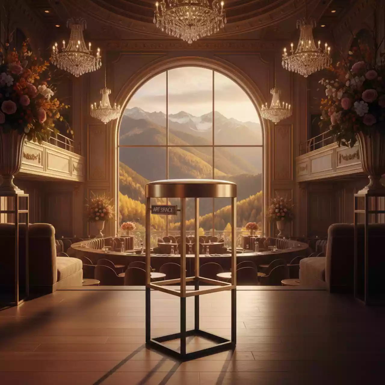 Аренда Стул металлический барный Round в Golden Tulip Rosa Khutor
