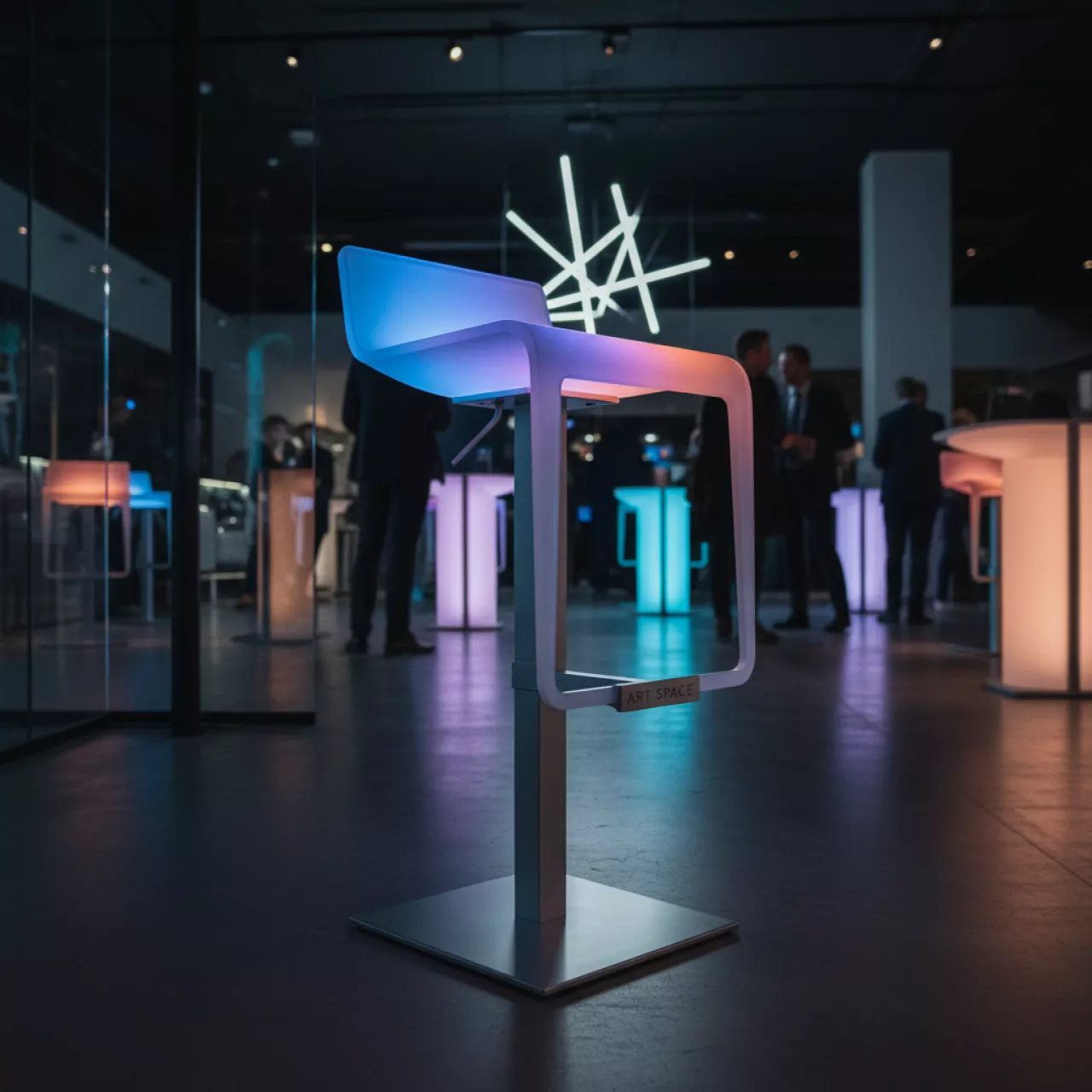 Аренда Стул светильник барный в ресторане «Brunello» — ART SPACE