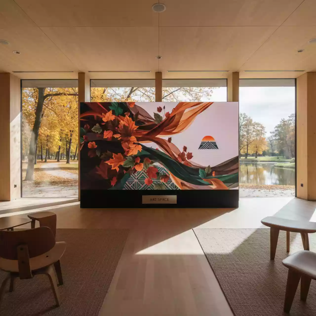 Аренда Светодиодный экран 4х3 м P3,9 разрешение 1024x768 в парке «Ривьера» — ART SPACE