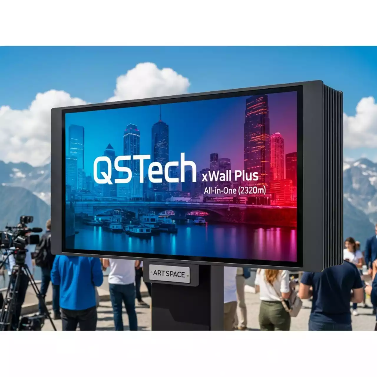 Аренда Светодиодный экран All in One QSTech xWall Plus 132 12 FP I1270 на площадке Rosa Peak (2320м) — ART SPACE