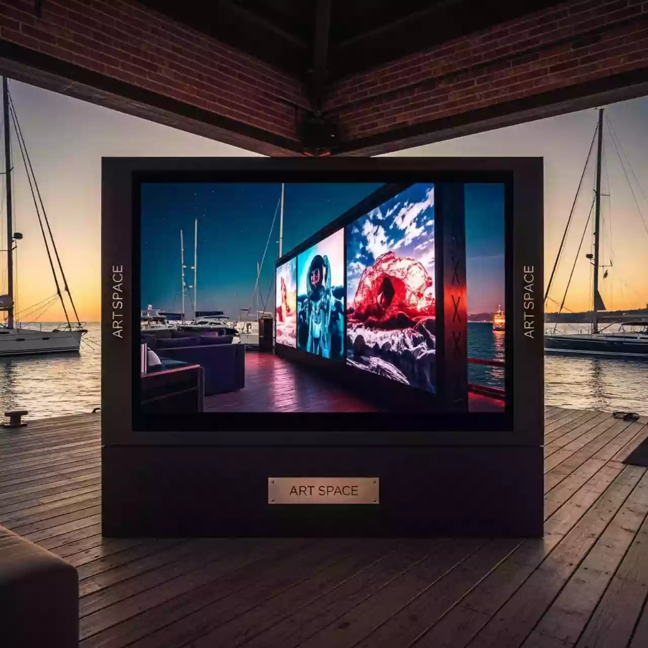 Аренда Светодиодный экран All in One QSTech xWall Plus 180 20 в Сочи — ART SPACE