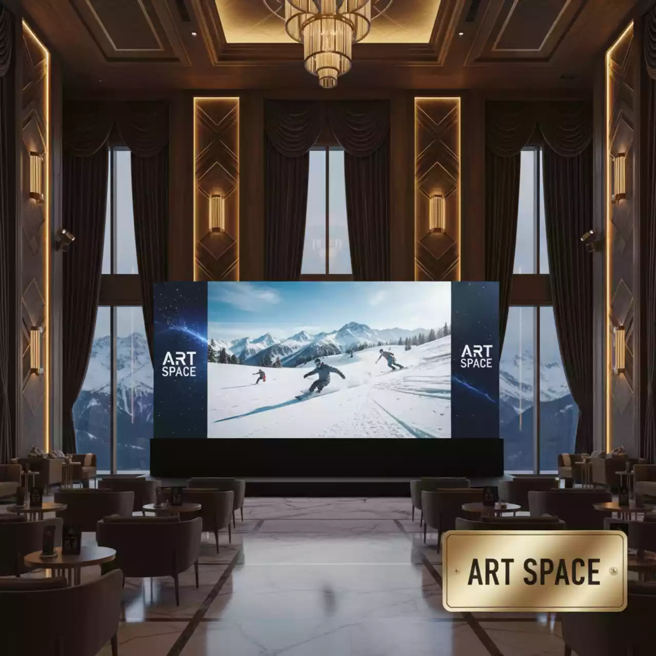 Аренда Светодиодный экран All in One QSTech xWall Plus 299.19 в Bridge Resort — ART SPACE