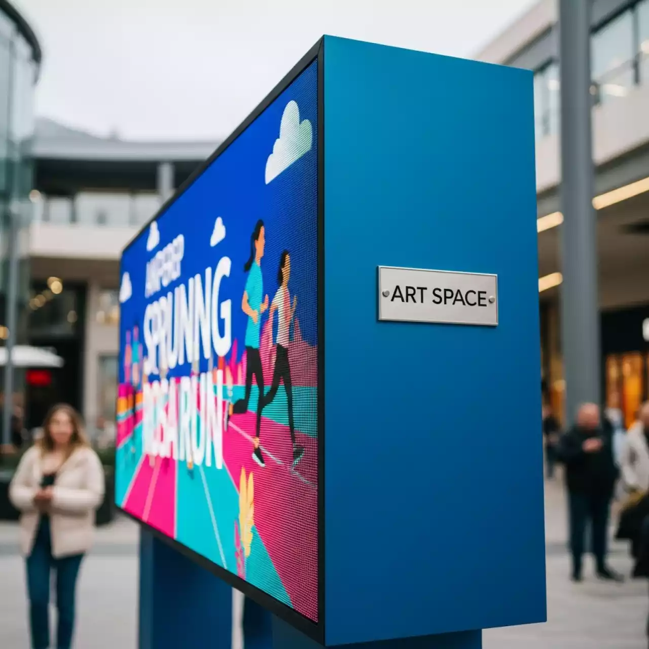 Аренда Светодиодный экран LED в МФК «Горный» — ART SPACE