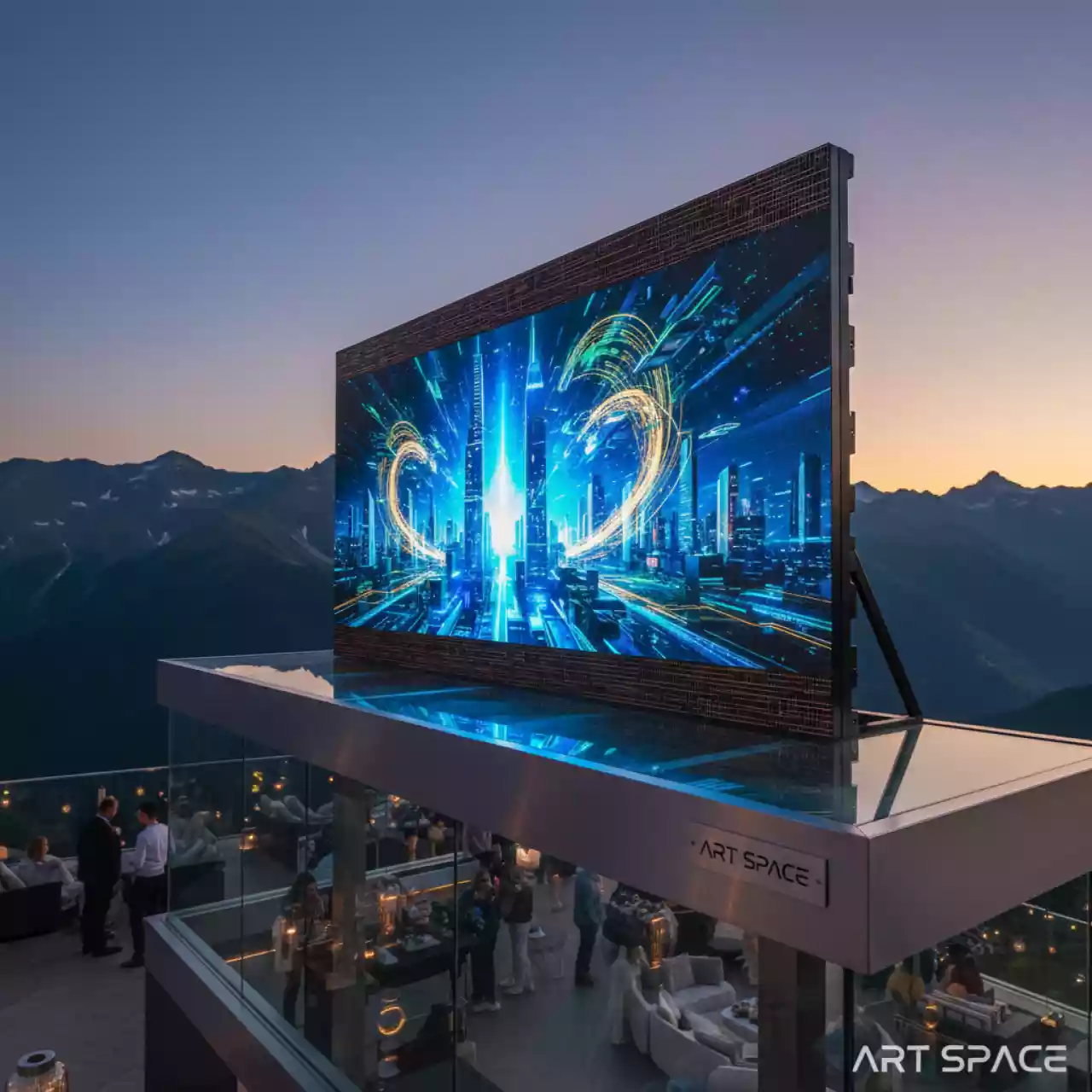 Аренда Светодиодный экран Visualeader M6.4 Nationstar Copper Wire 960 1280х960 на площадке Rosa Peak (2320м) — ART SPACE