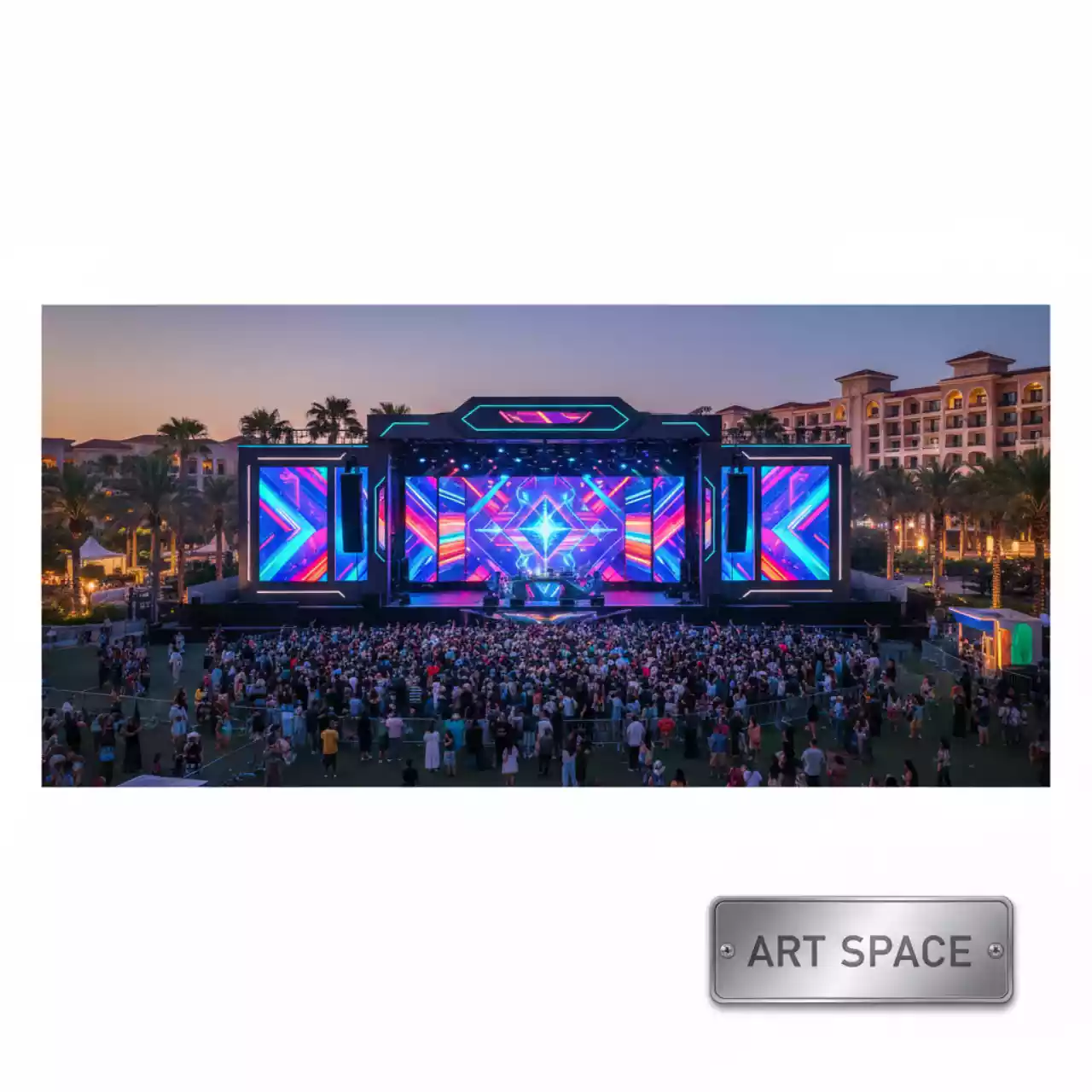 Аренда Светодиодный экран Visualeader M8 Nationstar Copper Wire 960 1280x960 в Karat Resort — ART SPACE