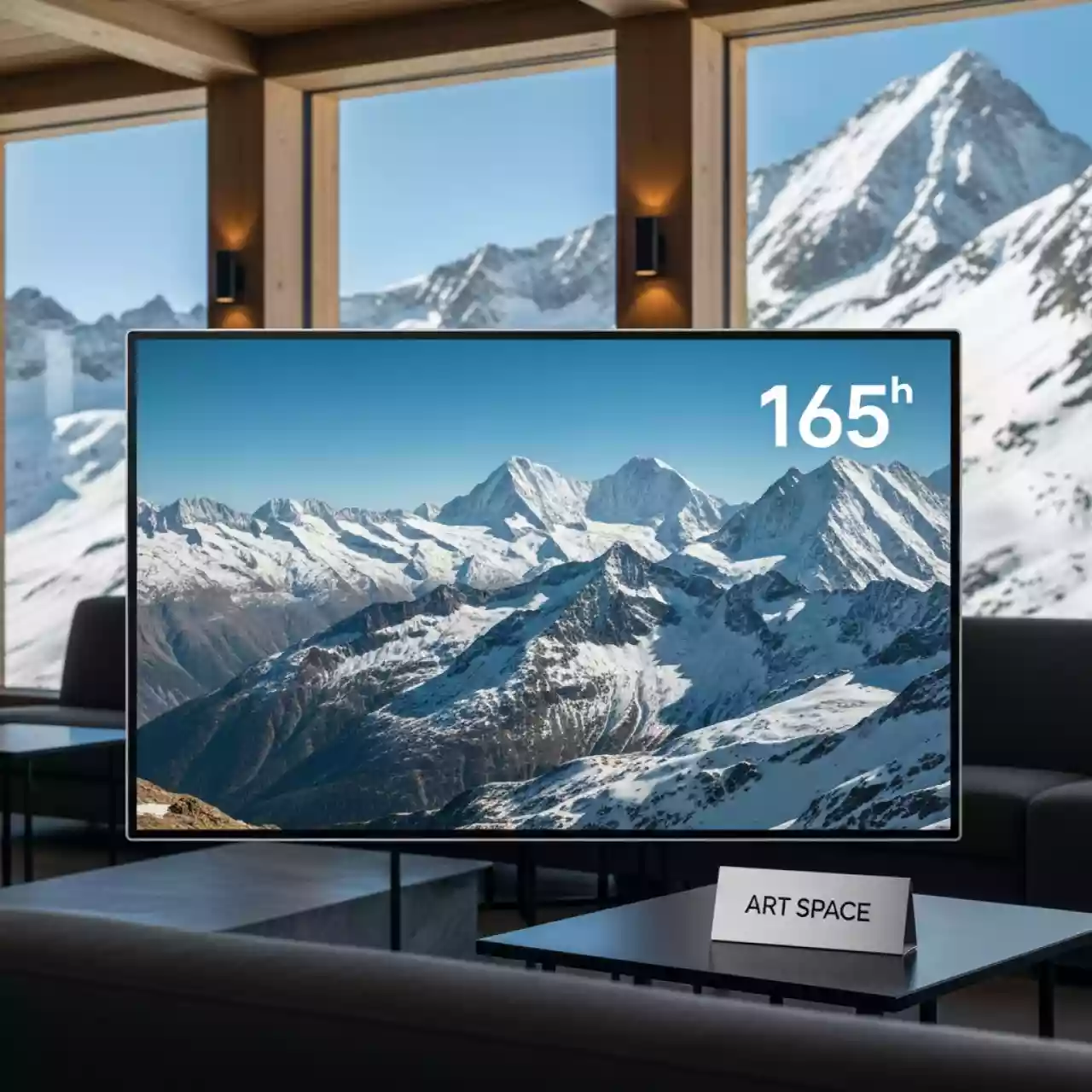 Аренда Светодиодный экран xWall Plus 165 19 165 дюймов на площадке Rosa Peak (2320м) — ART SPACE