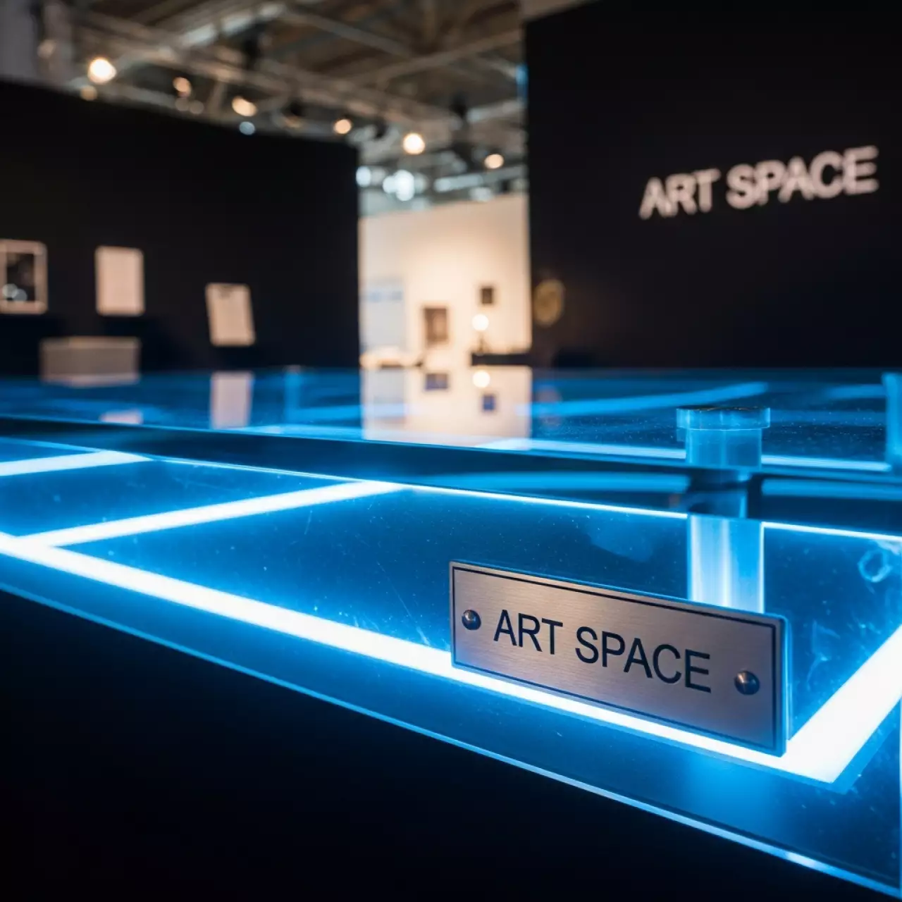 Аренда Светящийся стол Cubo Glass 40 в лофте «Студия 21» — ART SPACE