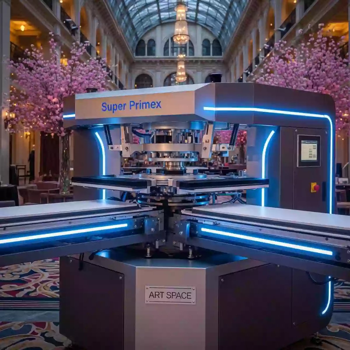 Аренда Тампонный станок Super Primex SPC 824SC в отеле «Богатырь» — ART SPACE