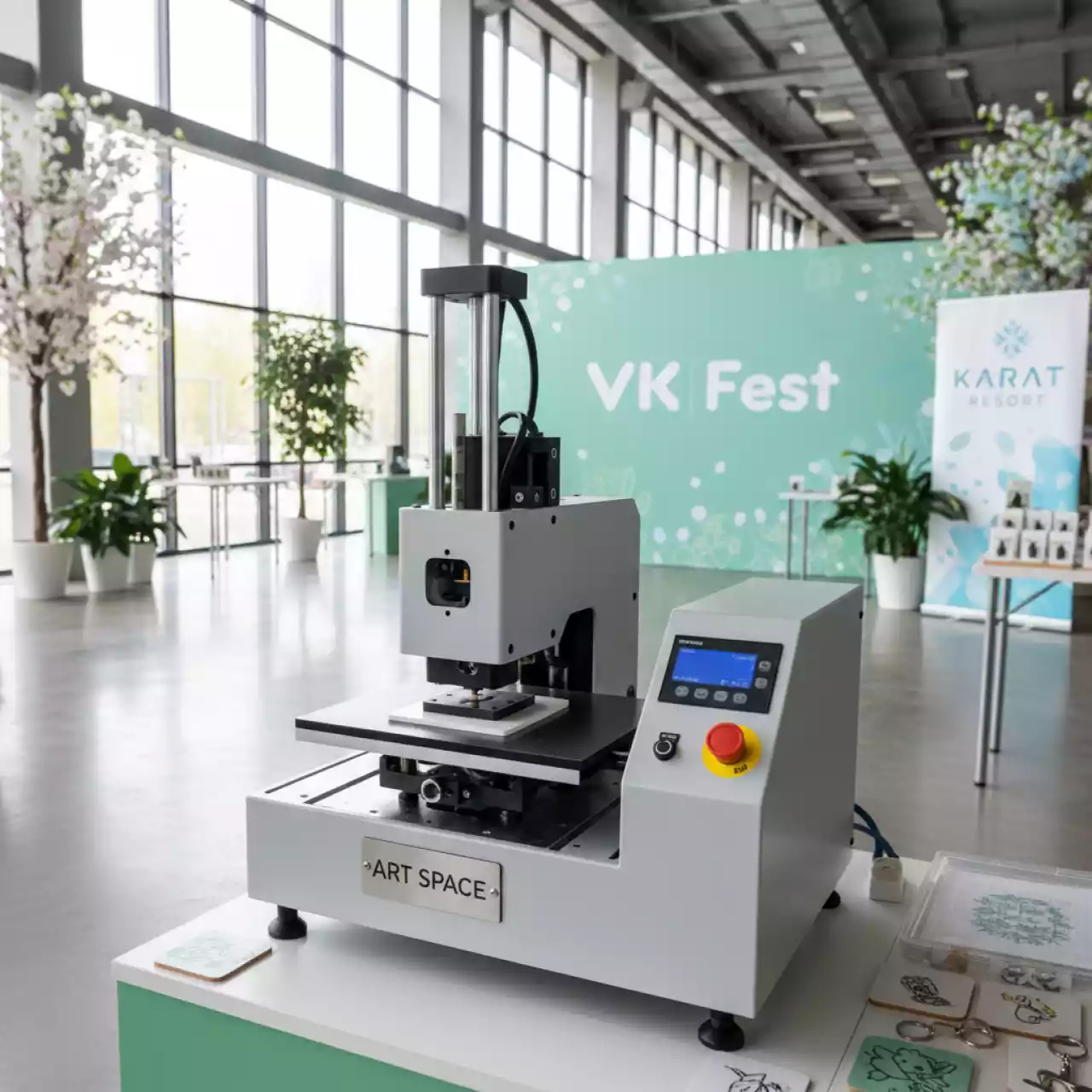 Аренда Тампонный станок TIC 183SD в Karat Resort — ART SPACE